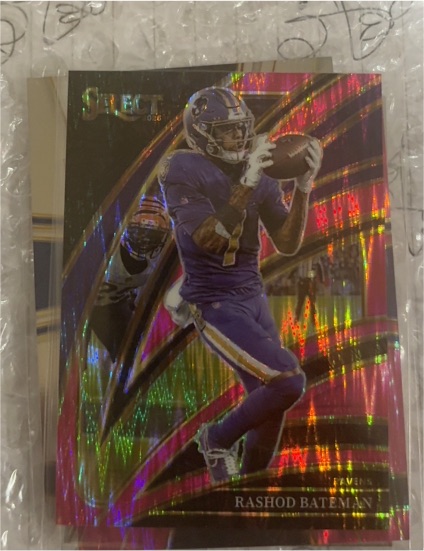 2025 Panini Select #261 Rashod Bateman — front