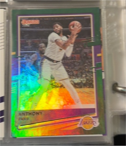 2020-21 Panini Donruss #168 Anthony Davis — front