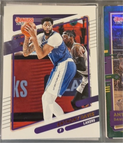 2021-22 Panini Donruss #172 Anthony Davis — front