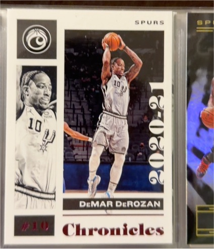 2020-21 Panini Chronicles #24 DeMar DeRozan — front