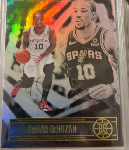 2020-21 Panini Illusions #50 DeMar DeRozan — front