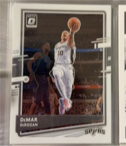 2020-21 Donruss Optic #36 DeMar DeRozan — front