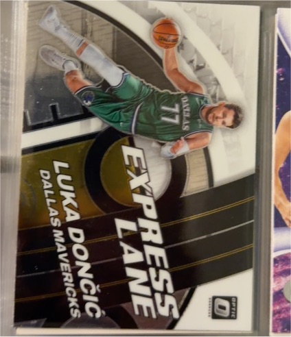 2021-22 Panini Donruss Optic #7 Luka Dončić Express Lane — front