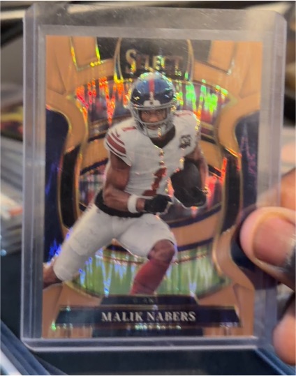 2025 Panini Select #94 Malik Nabers — front