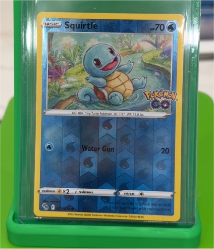 2022 Pokémon GO #015 Squirtle — front
