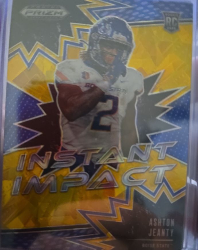 2025 Panini Prizm Draft Picks Instant Impact #II-AJY Ashton Jeanty — front