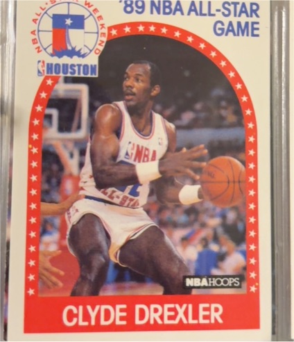 1989-90 NBA Hoops #69 Clyde Drexler All-Star Game — front