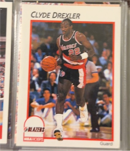 1991 Hoops #262 Clyde Drexler — front