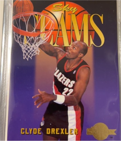 1994-95 Skybox #304 Clyde Drexler — front