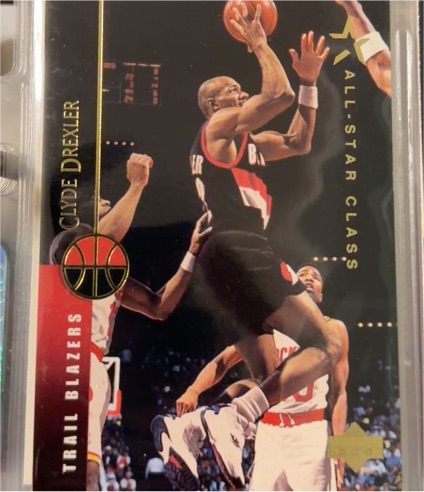 1994-95 Upper Deck #35 Clyde Drexler — front