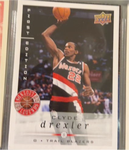 2008-09 Upper Deck First Edition #219 Clyde Drexler — front