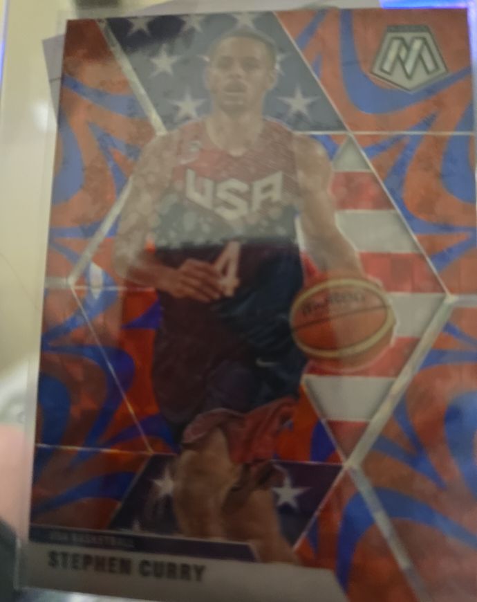 2019-20 Panini Mosaic #260 Stephen Curry USA Basketball — front