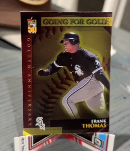 2000 Topps Golden Anniversary #GA47 Frank Thomas — front