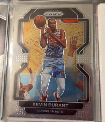 2021-22 Panini Prizm #120 Kevin Durant — front