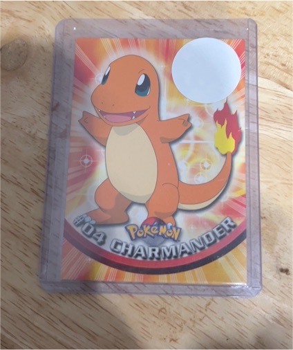 1999 Topps Pokémon #04 Charmander — front