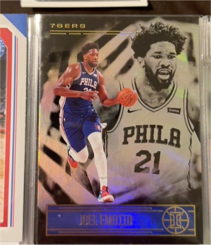 2020-21 Panini Illusions #53 Joel Embiid — front