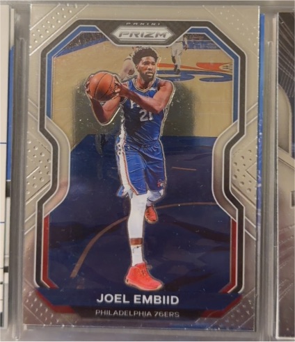 2020 Panini Prizm #141 Joel Embiid — front