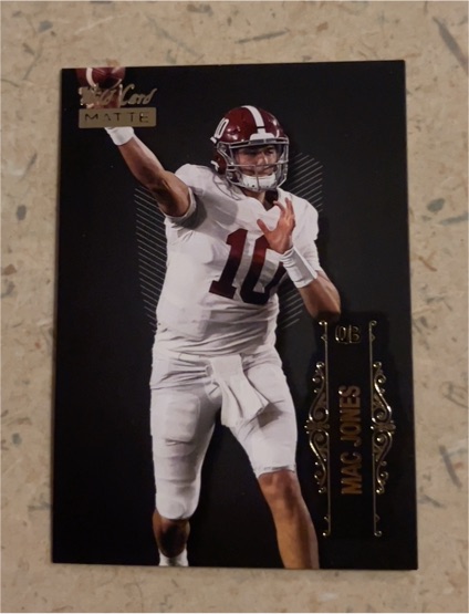 2021 Wild Card Matte #LBC-5 Mac Jones — front