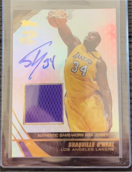 2003 Topps JE Shaquille O'Neal — front
