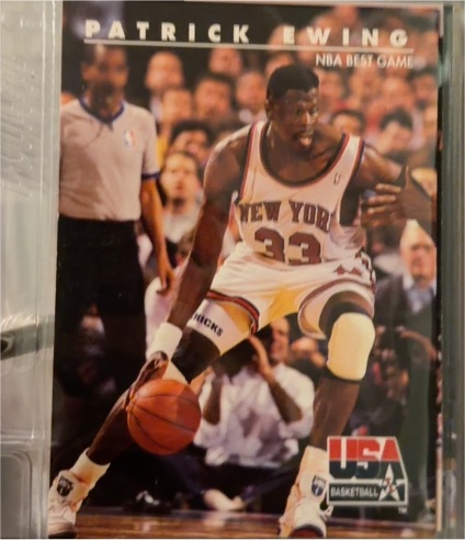 1992 SkyBox USA #22 Patrick Ewing — front