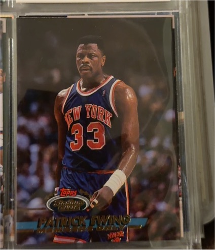 1993 Topps Stadium Club Members Only #NNO Patrick Ewing — front