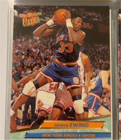 1992-93 Fleer Ultra #122 Patrick Ewing — front