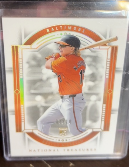 2024 Panini National Treasures #81 Heston Kjerstad — front