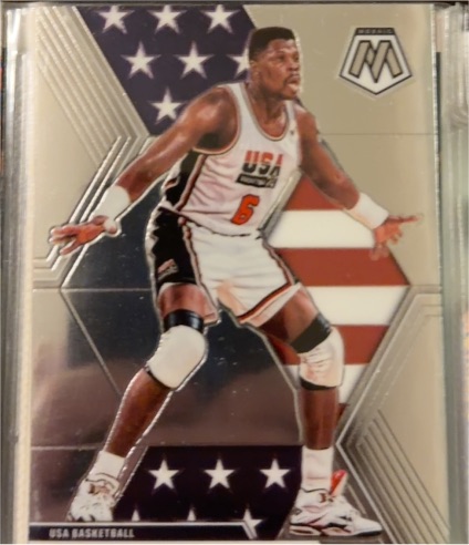 2019-20 Panini Mosaic #253 Patrick Ewing Team USA — front