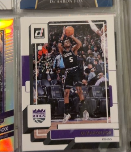 2022-23 Donruss #138 De'Aaron Fox — front