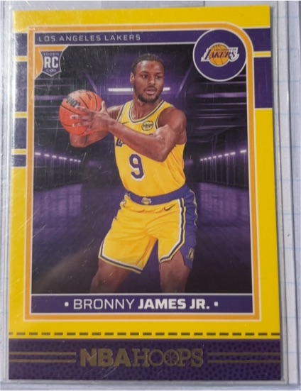 2024-25 Panini NBA Hoops #280 Bronny James Jr. — front
