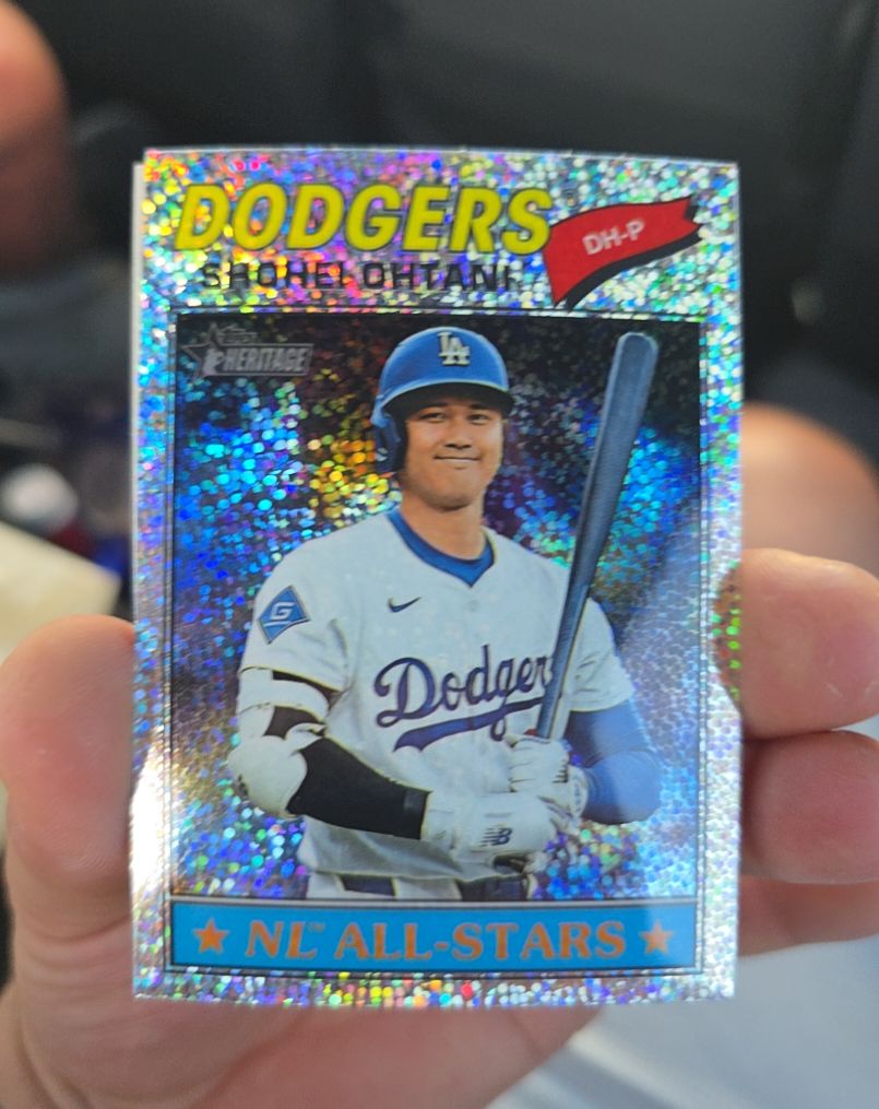 2026 Topps Heritage #290 Shohei Ohtani — front