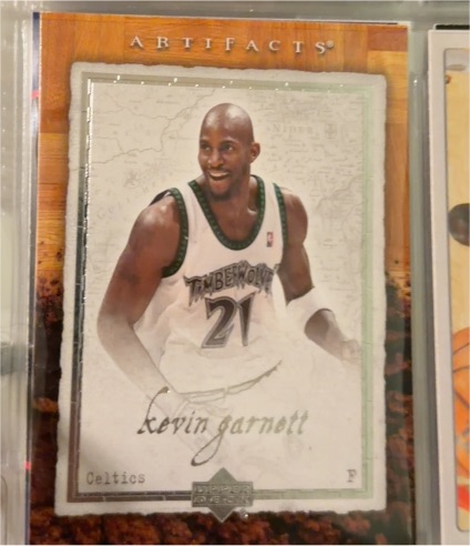 2007-08 Upper Deck Artifacts #53 Kevin Garnett Boston Celtics — front