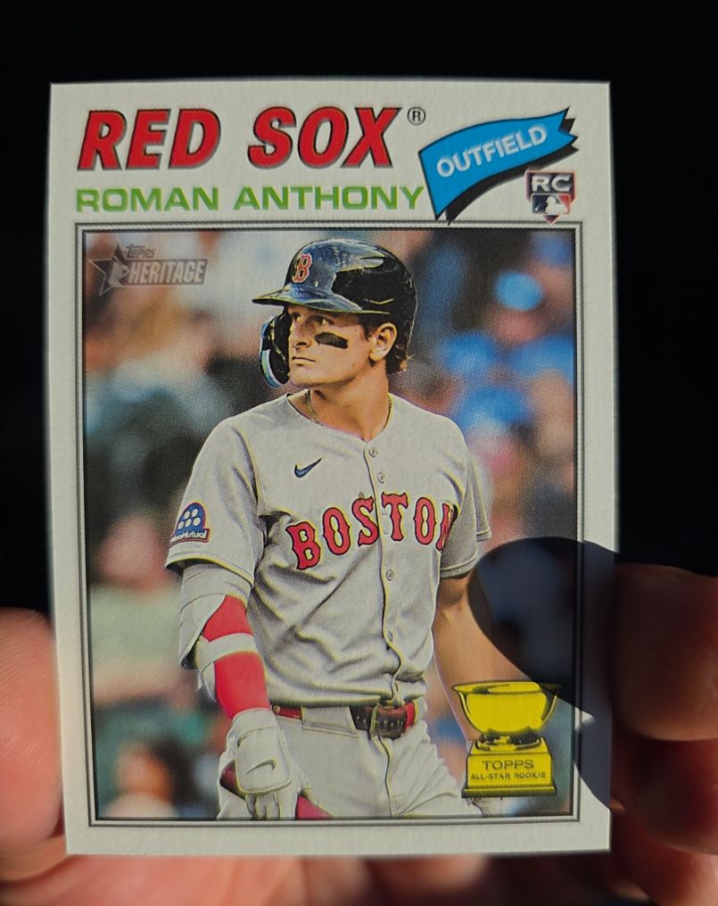 2026 Topps Heritage #86 Roman Anthony — front
