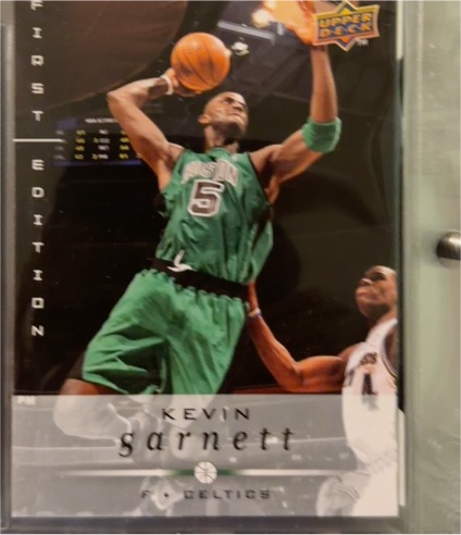 2008-09 Upper Deck First Edition #10 Kevin Garnett — front