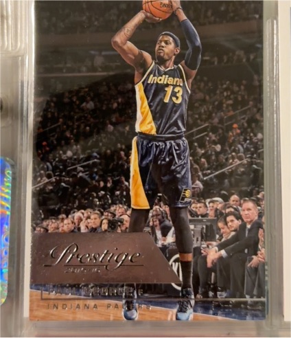 2015-16 Panini Prestige #173 Paul George — front