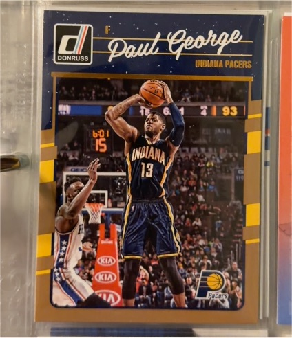 2016-17 Panini Donruss #93 Paul George — front