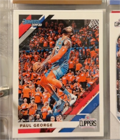 2019-20 Donruss #141 Paul George — front