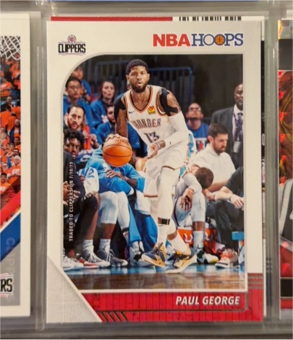 2019-20 Panini NBA Hoops #132 Paul George — front