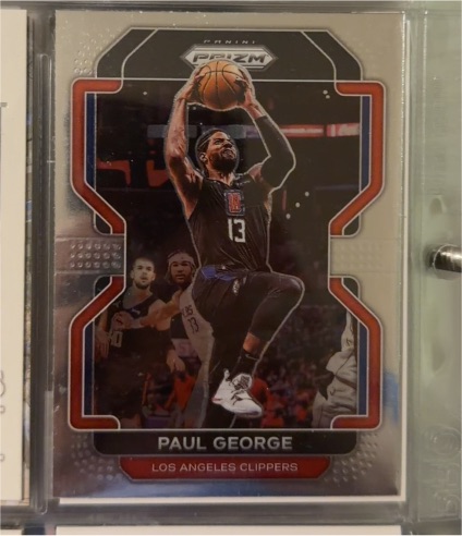 2020 Panini Prizm #14 Paul George — front