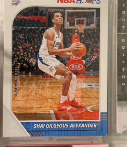 2019-20 Panini NBA Hoops #80 Shai Gilgeous-Alexander — front
