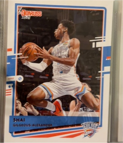 2020-21 Panini Donruss #195 Shai Gilgeous-Alexander — front
