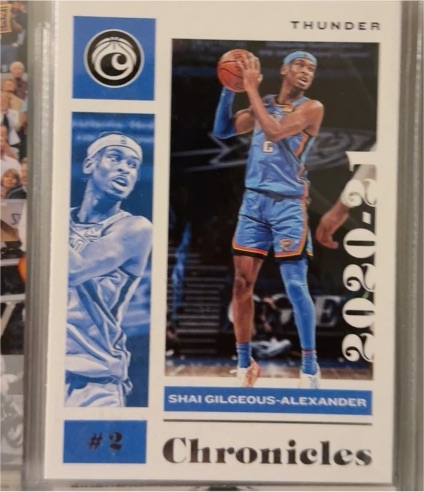 2020-21 Panini Chronicles #11 Shai Gilgeous-Alexander — front