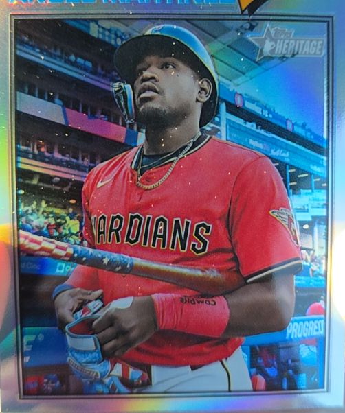 2026 Topps Heritage #177 Angel Martinez — front