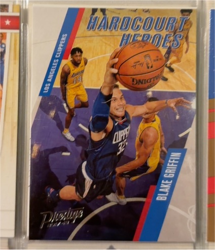 2017-18 Panini Prestige #6 Blake Griffin Hardcourt Heroes — front
