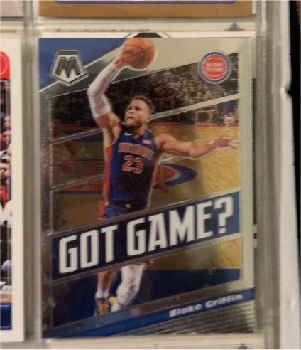 2019-20 Panini Mosaic #17 Blake Griffin Got Game? — front