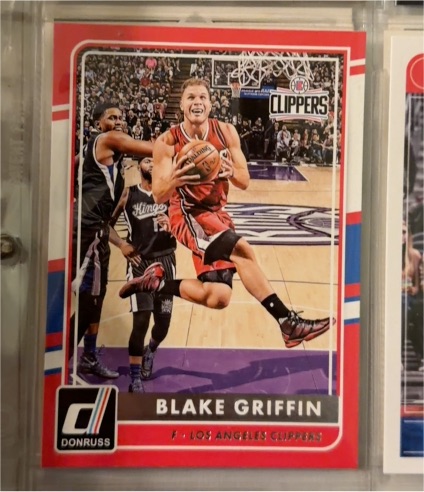 2015-16 Panini Donruss #180 Blake Griffin — front