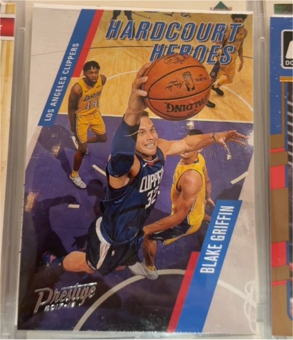 2017-18 Panini Prestige Hardcourt Heroes #6 Blake Griffin — front