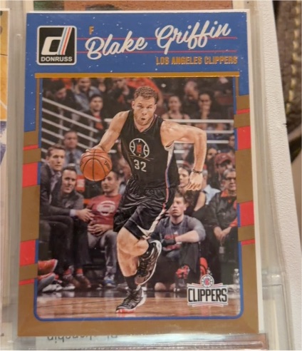 2016-17 Panini Donruss #27 Blake Griffin — front