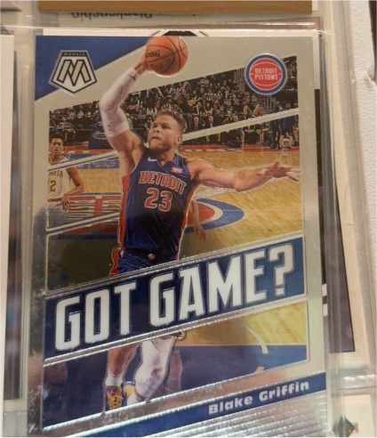 2019-20 Panini Mosaic #17 Blake Griffin Got Game? — front