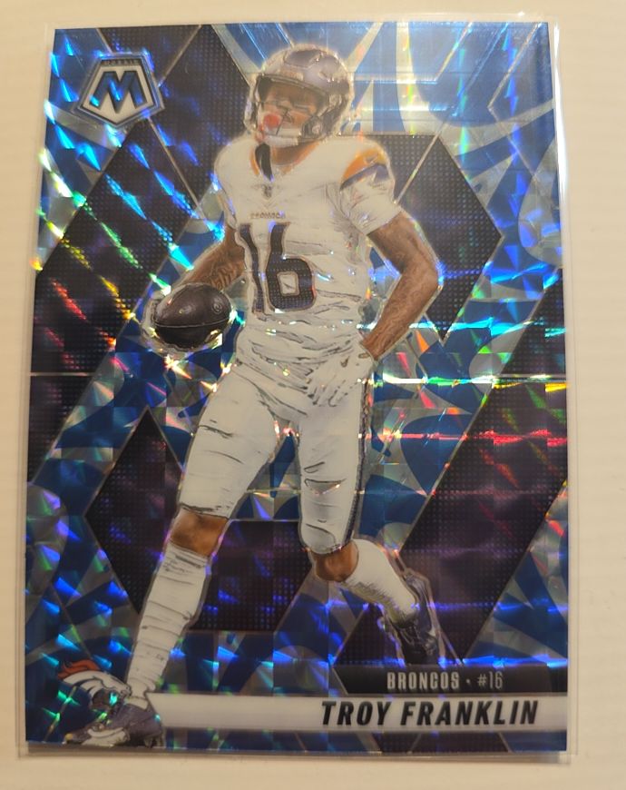 2025 Panini Mosaic #16 Troy Franklin — front